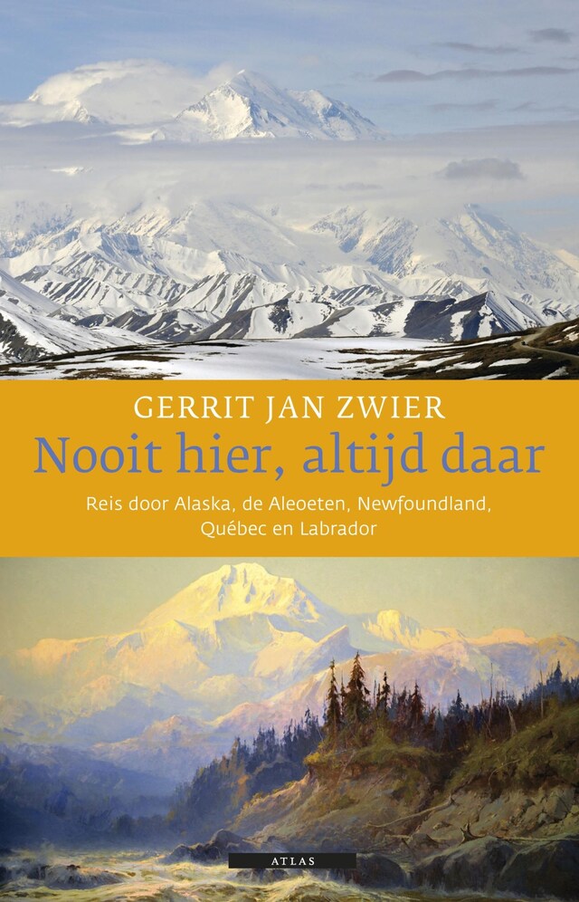 Book cover for Nooit hier, altijd daar