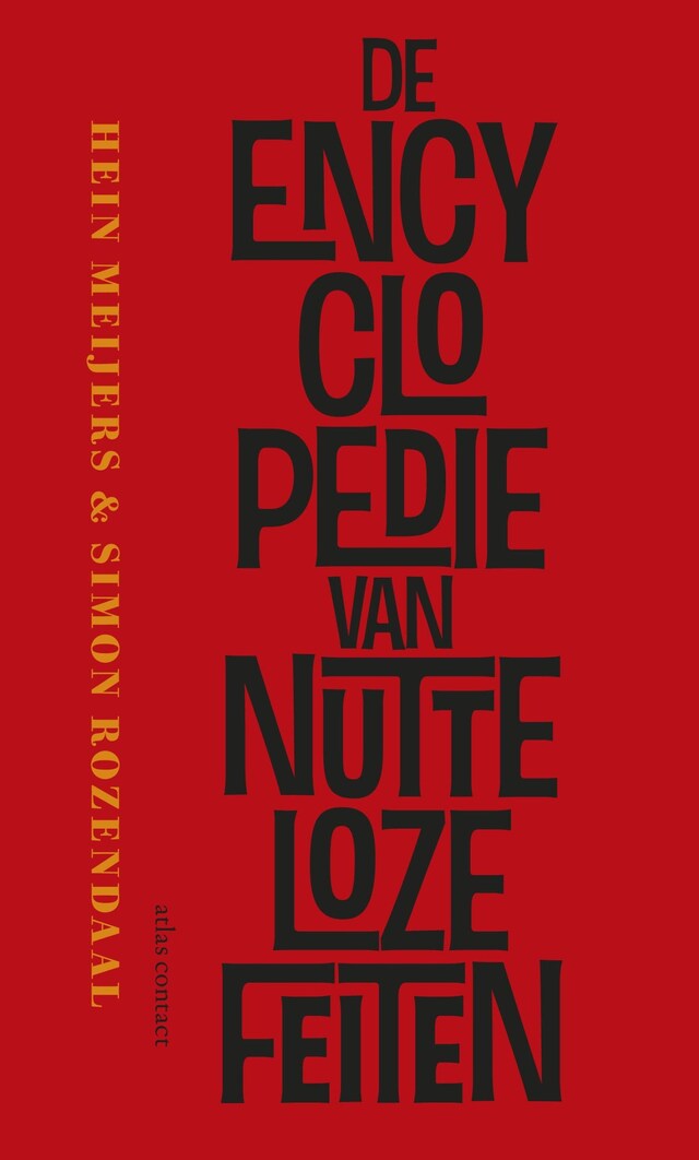 Okładka książki dla De encyclopedie van nutteloze feiten