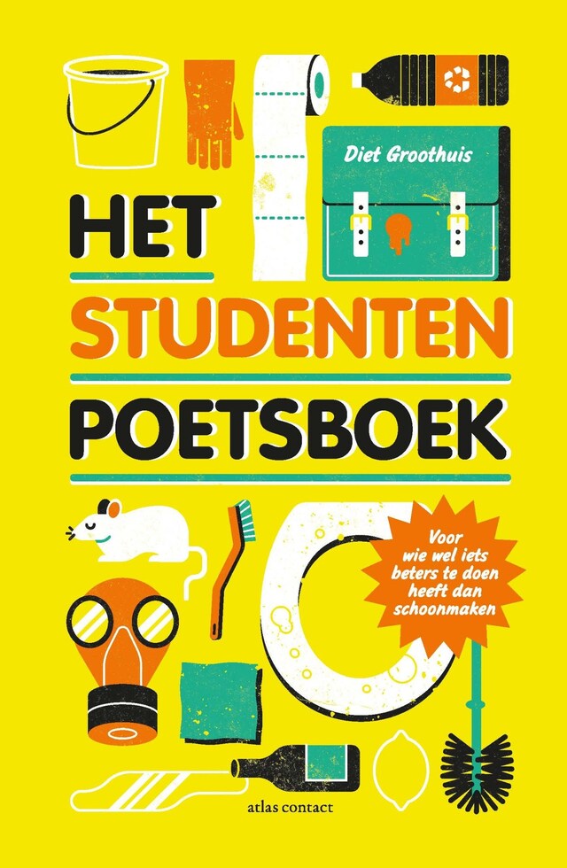 Boekomslag van Het studentenpoetsboek