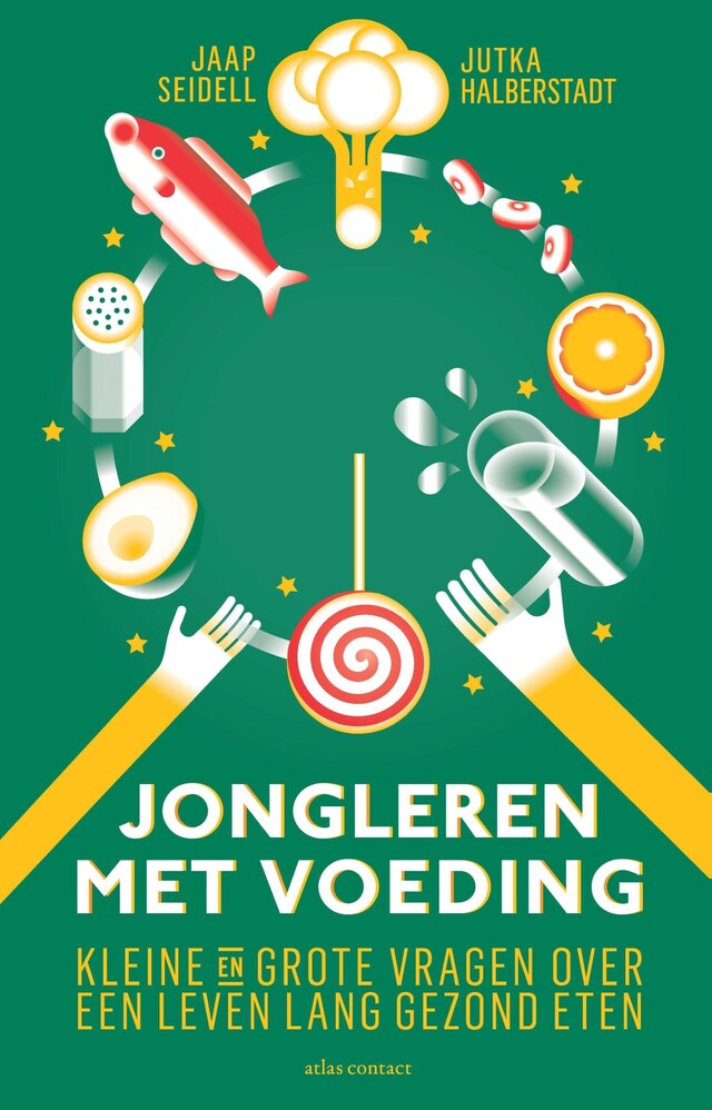 Boekomslag van Jongleren met voeding