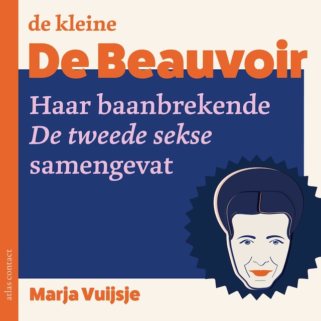Book cover for De kleine De Beauvoir