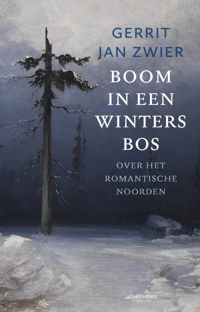 Kirjankansi teokselle Boom in een winters bos