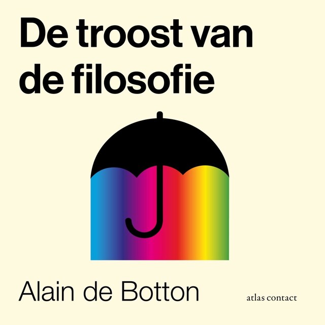 Portada de libro para De troost van de filosofie