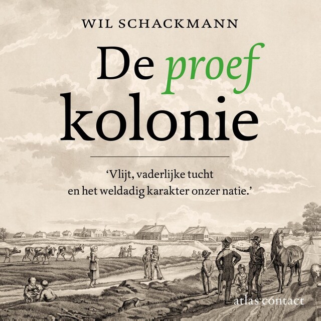 Book cover for De proefkolonie