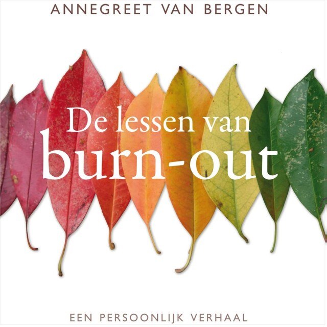 Okładka książki dla De lessen van Burn-out