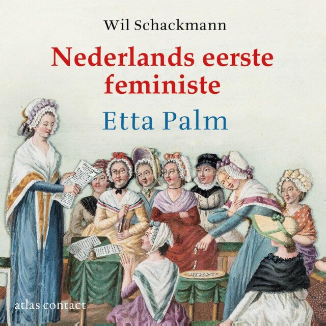 Boekomslag van Nederlands eerste feministe