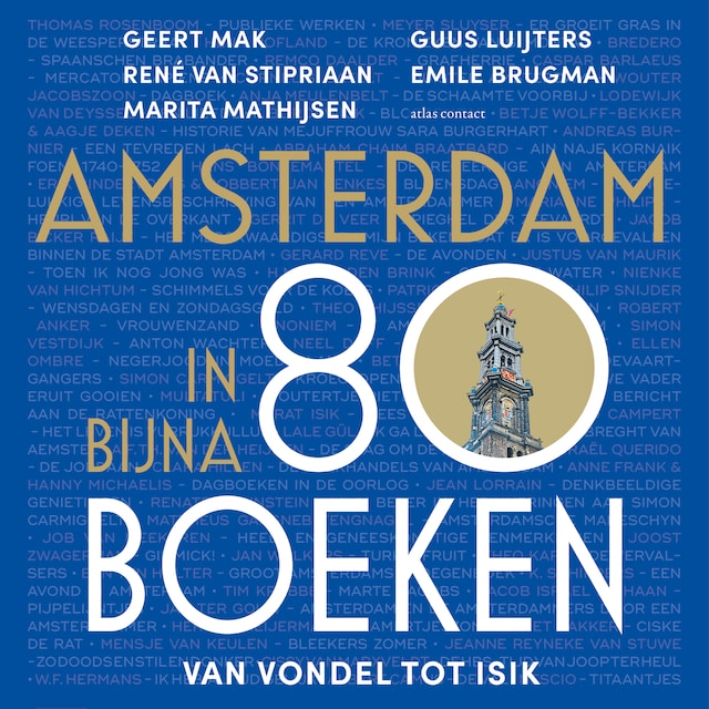 Bokomslag for Amsterdam in bijna 80 boeken