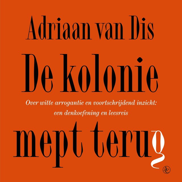 Book cover for De kolonie mept terug