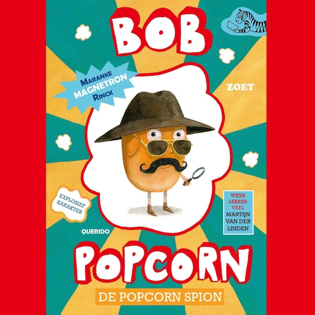Boekomslag van De popcorn spion