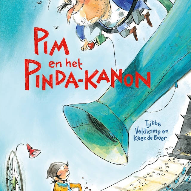 Book cover for Pim en het pinda-kanon