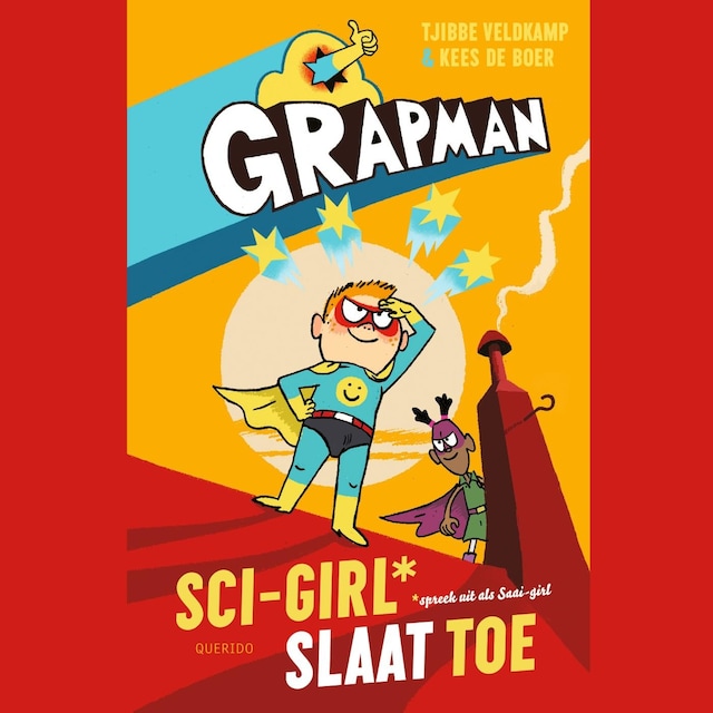 Book cover for Sci-Girl slaat toe