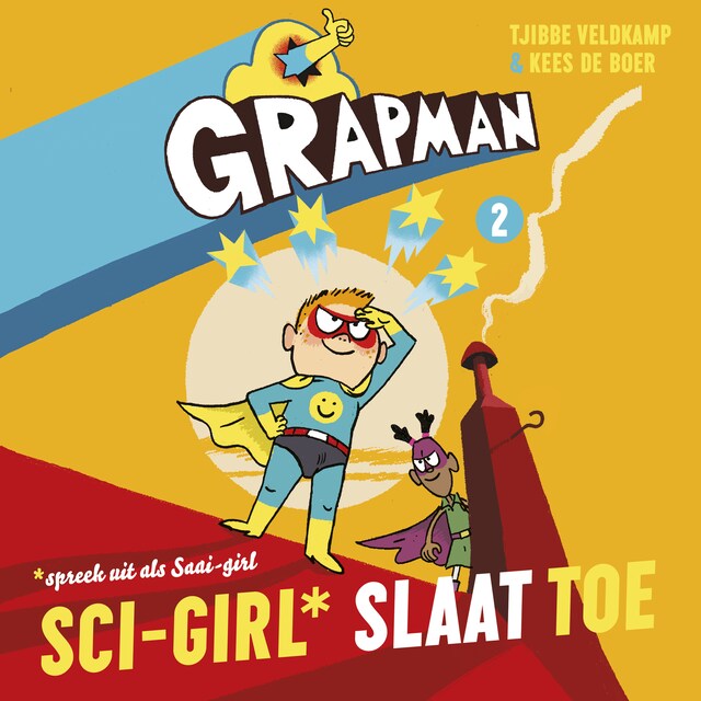 Book cover for Sci-Girl slaat toe