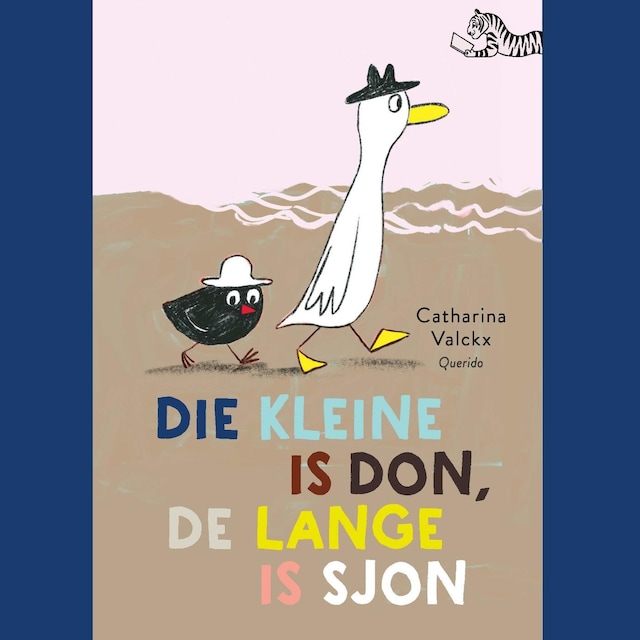 Book cover for Die kleine is Don, de lange is Sjon