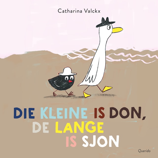 Book cover for Die kleine is Don, de lange is Sjon