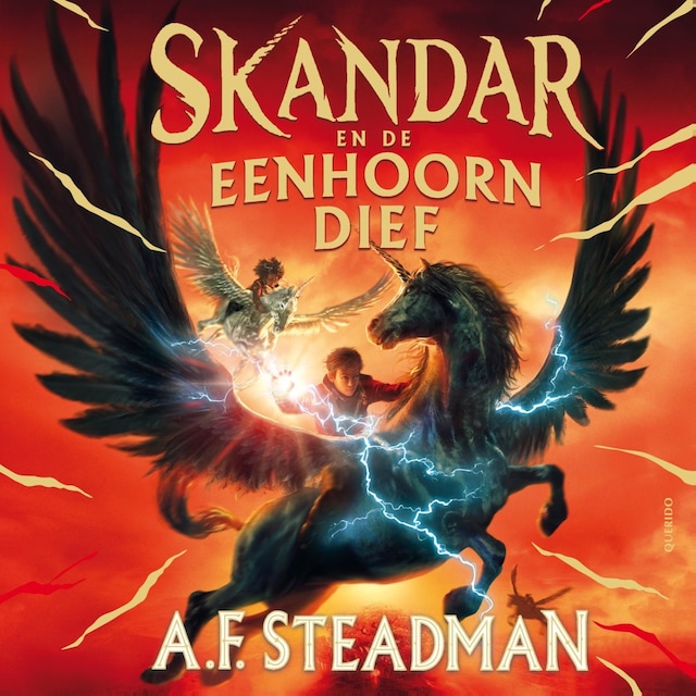 Book cover for Skandar en de eenhoorndief