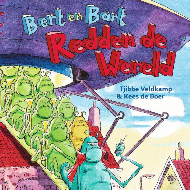 Couverture de livre pour Bert en Bart redden de wereld