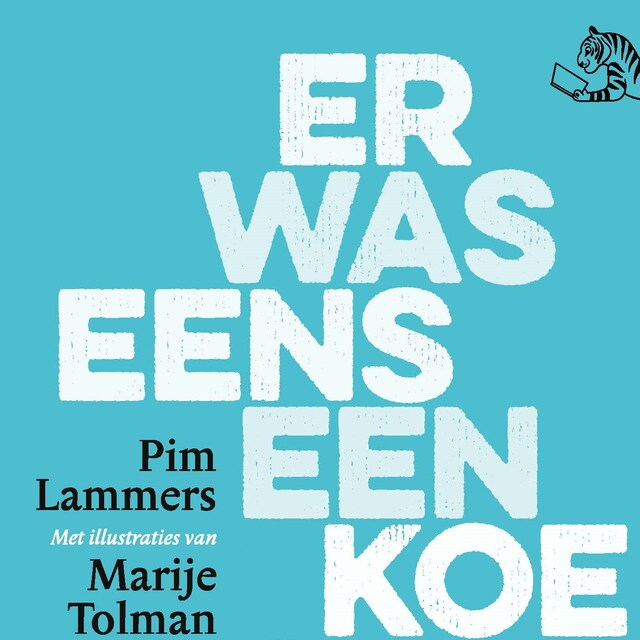 Portada de libro para Er was eens een koe