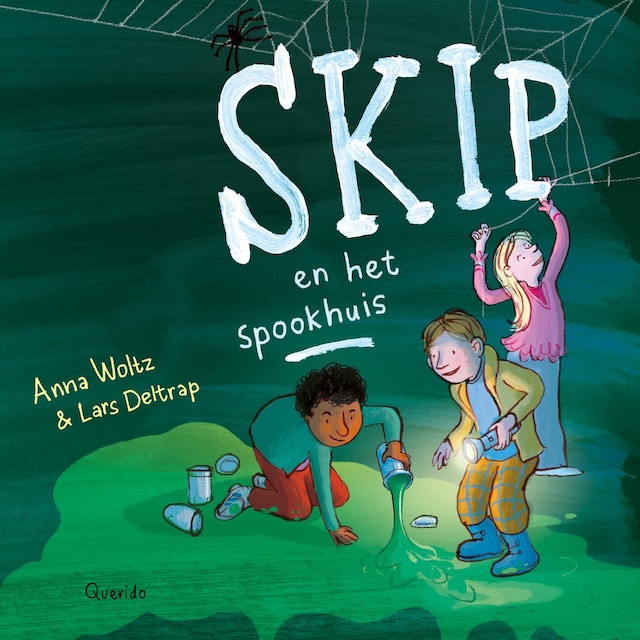 Book cover for Skip en het spookhuis