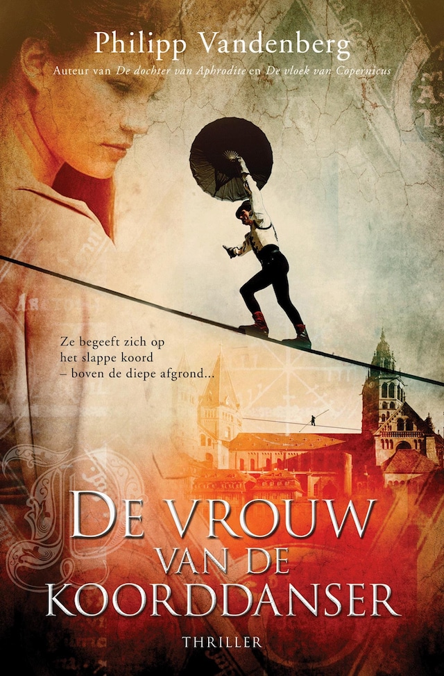 Okładka książki dla De vrouw van de koorddanser