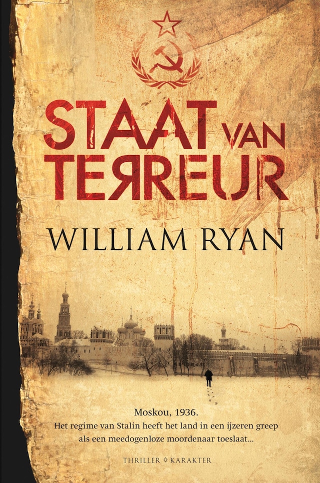 Book cover for Staat van terreur