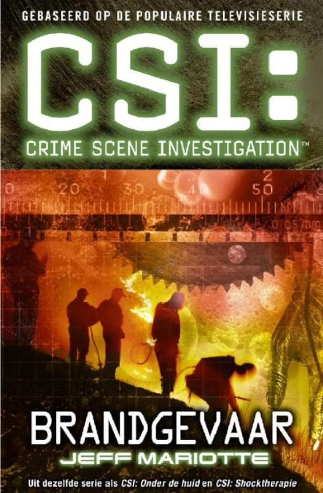 Book cover for CSI: Brandgevaar