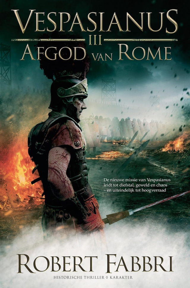 Book cover for Afgod van Rome