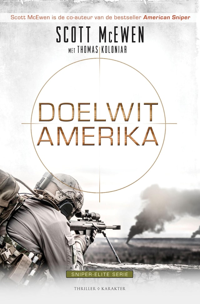 Buchcover für Doelwit Amerika