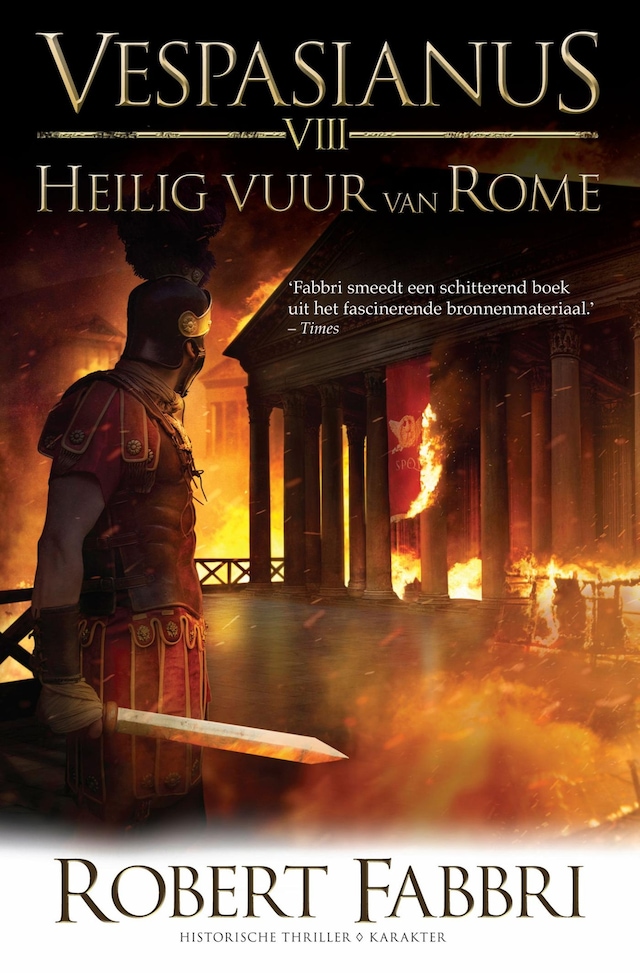 Copertina del libro per Heilig vuur van Rome