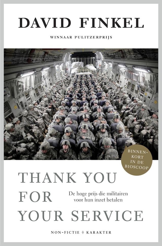 Book cover for Thank you for your service