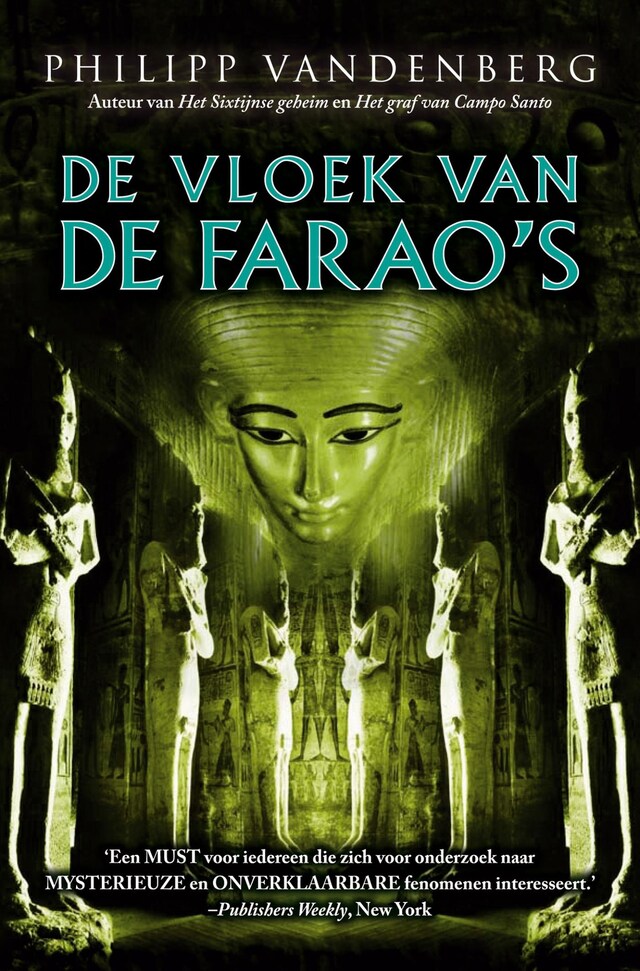 Book cover for De vloek van de farao's