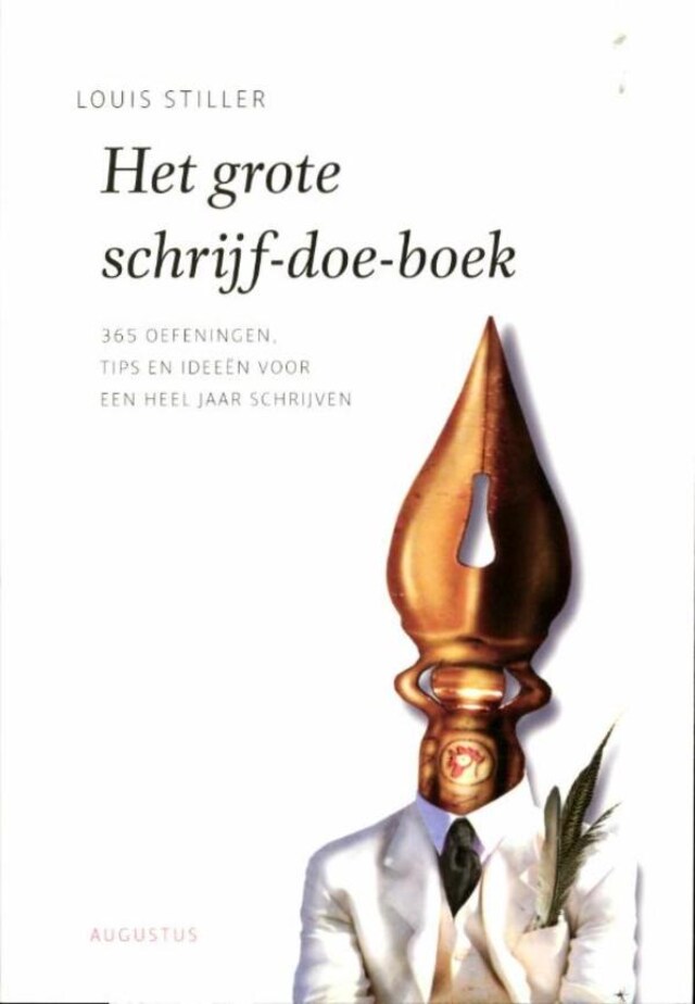 Book cover for Het grote schrijf-doe-boek