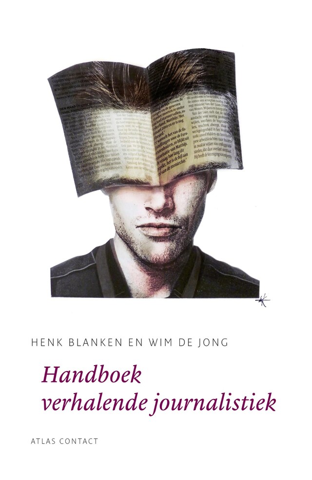 Book cover for Handboek verhalende journalistiek