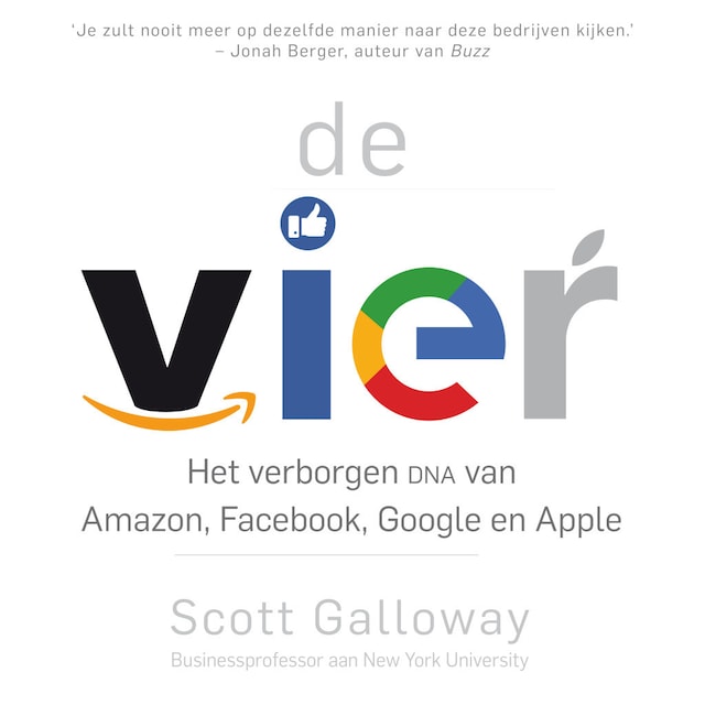 Book cover for De vier