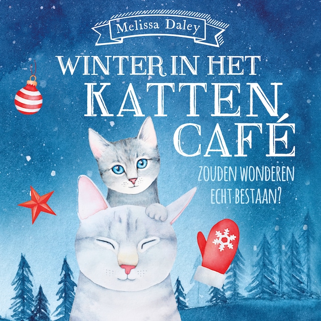 Buchcover für Winter in het kattencafé