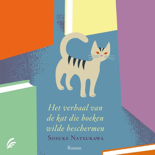 Copertina del libro per Het verhaal van de kat die boeken wilde redden