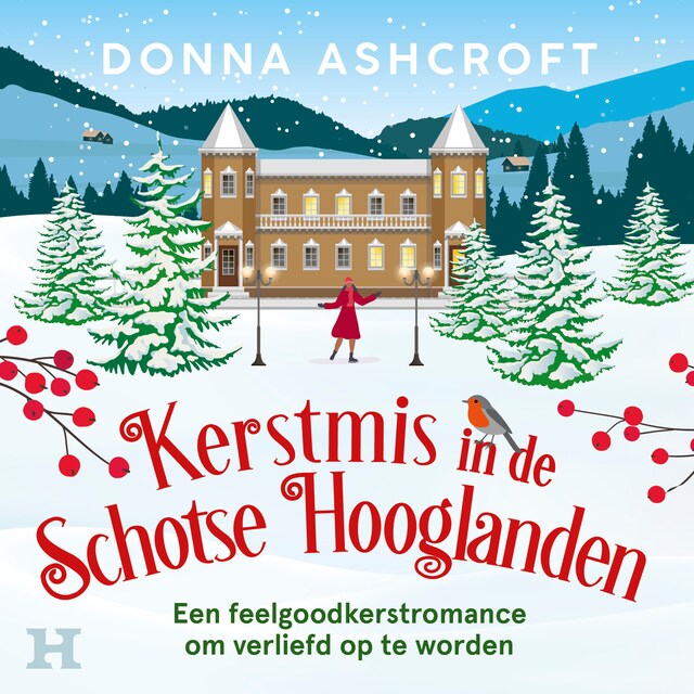 Portada de libro para Kerstmis in de Schotse Hooglanden