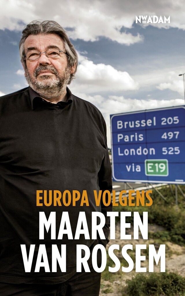 Book cover for Europa volgens Maarten van Rossem