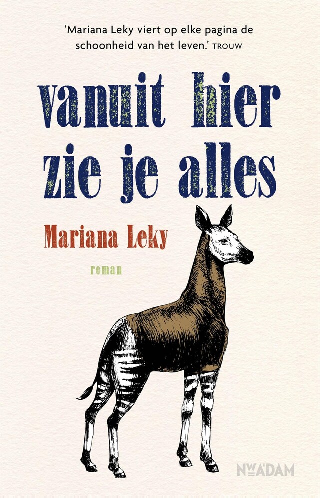 Book cover for Vanuit hier zie je alles