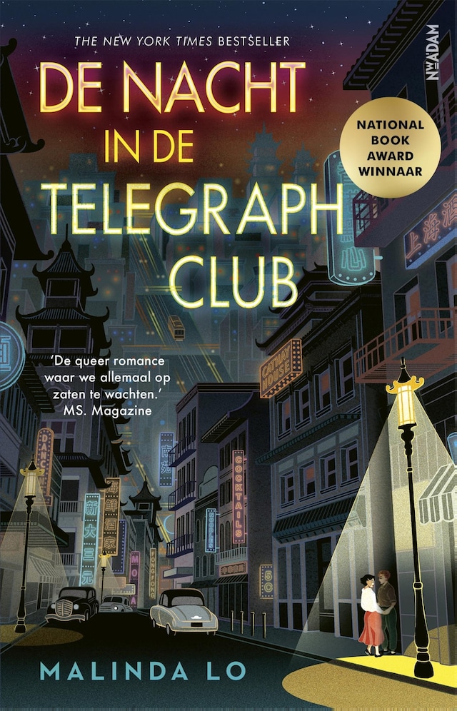 Book cover for De nacht in de Telegraph Club