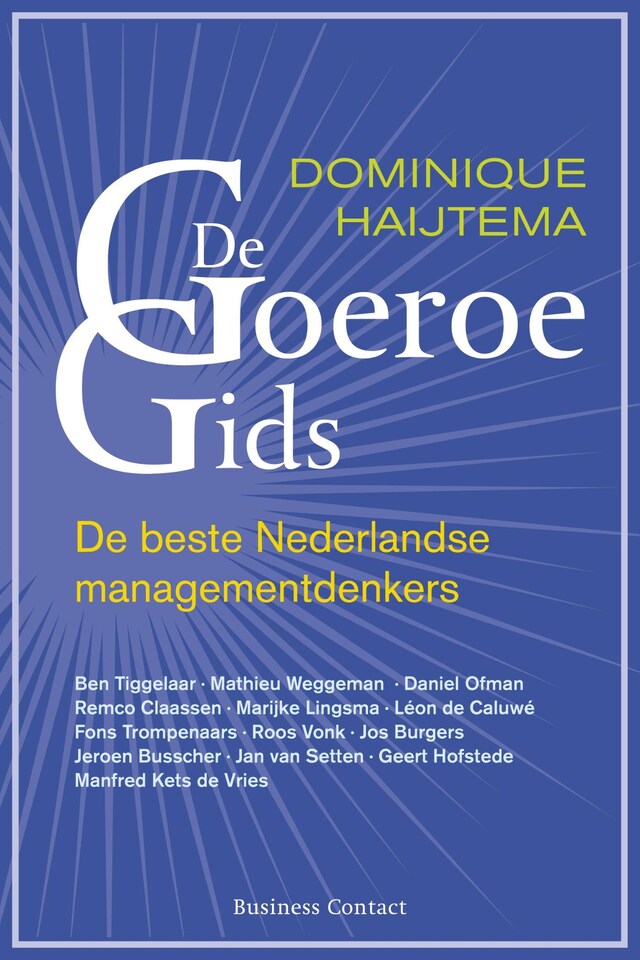 Buchcover für De goeroegids