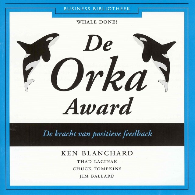 Okładka książki dla De Orka Award
