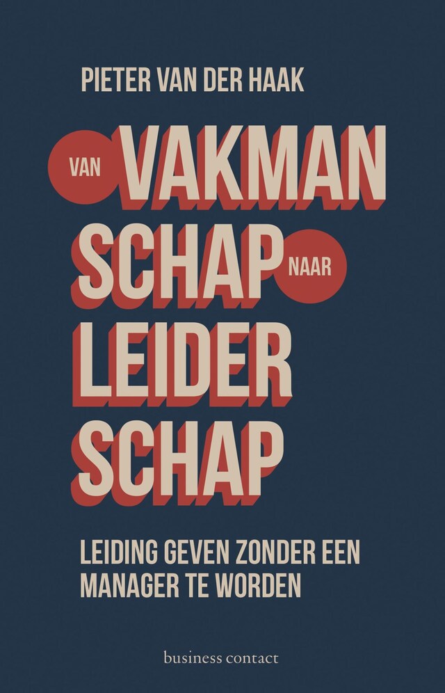 Buchcover für Van vakmanschap naar leiderschap