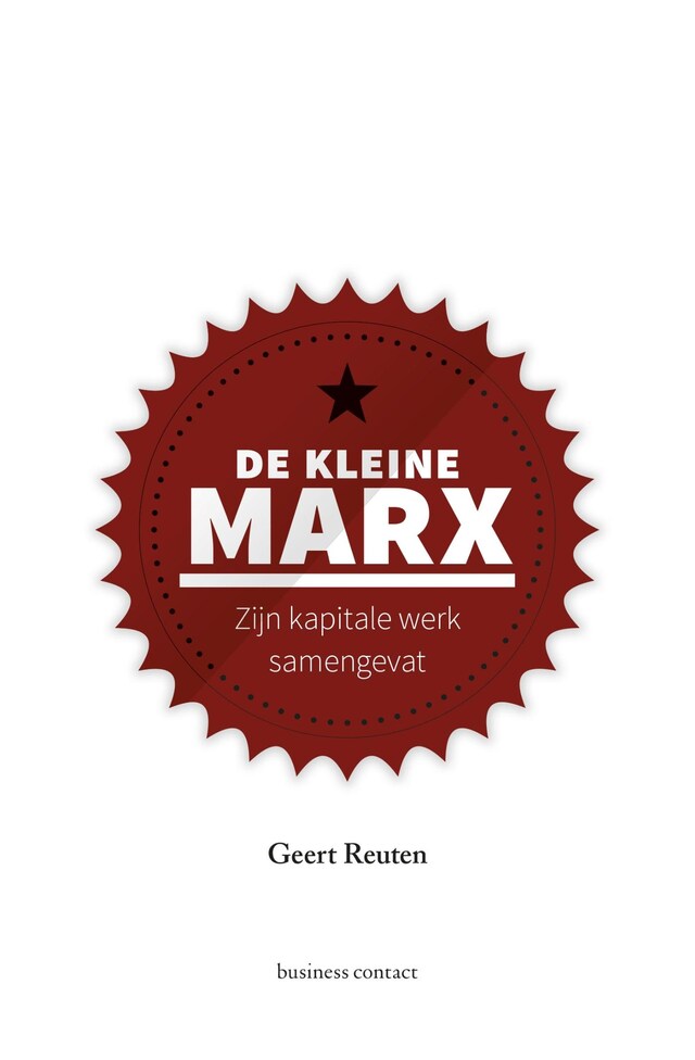 Kirjankansi teokselle De kleine Marx