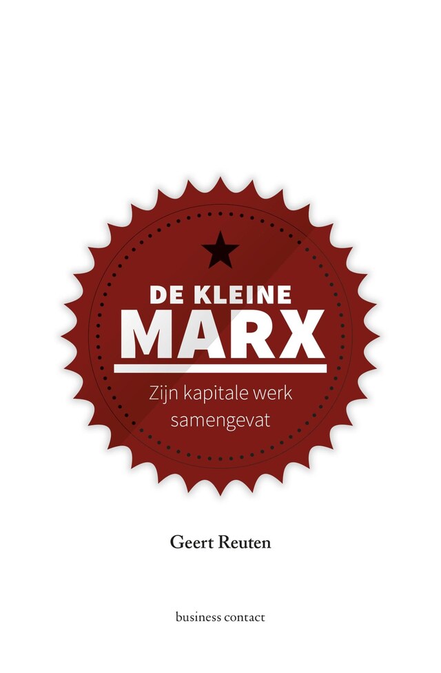 Book cover for De kleine Marx