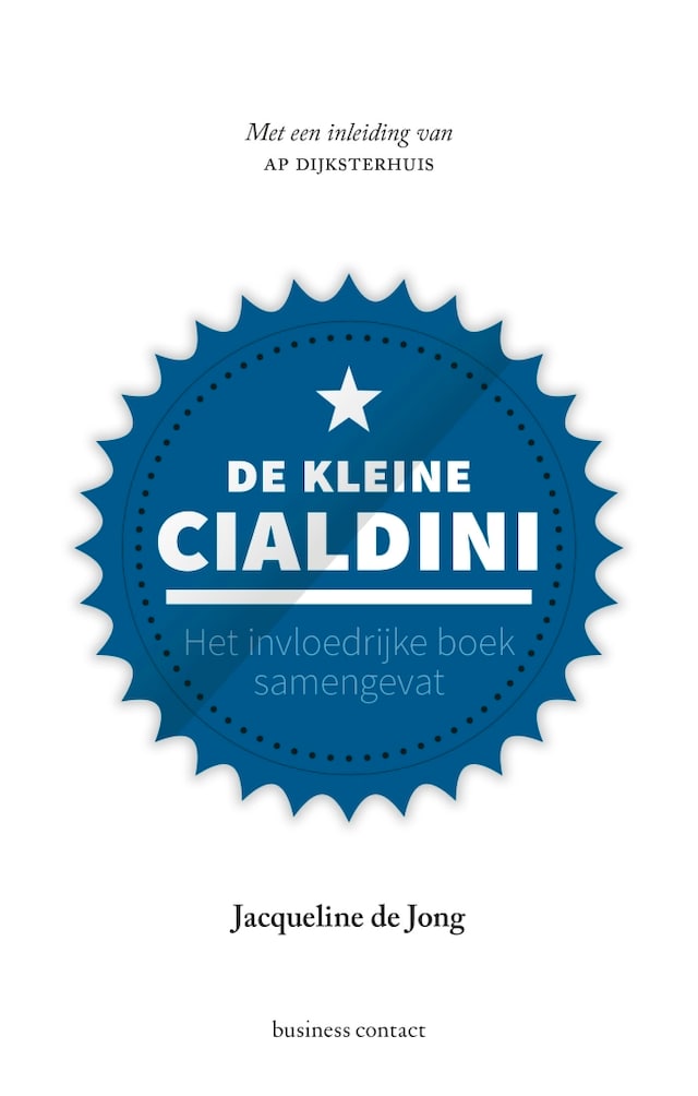 Okładka książki dla De kleine Cialdini
