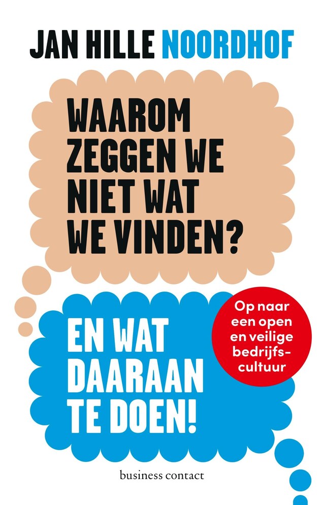 Book cover for Waarom zeggen we niet wat we vinden?