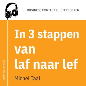In 3 stappen van laf naar lef - luisterboek