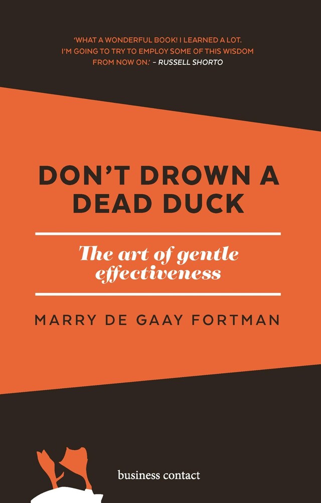 Boekomslag van Don't drown a dead duck