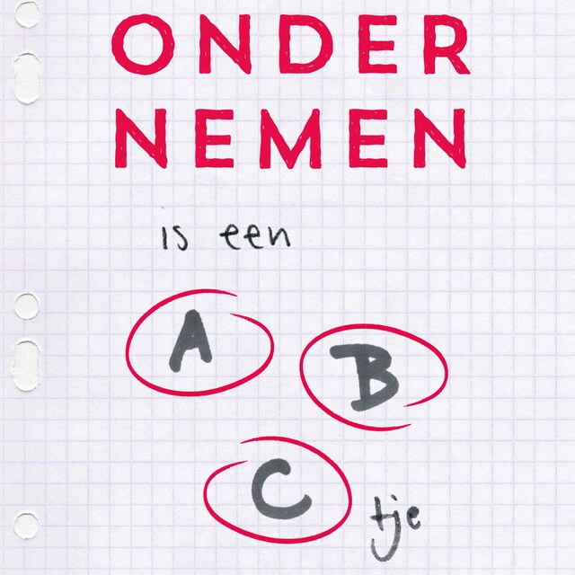 Book cover for Ondernemen is een ABC'tje