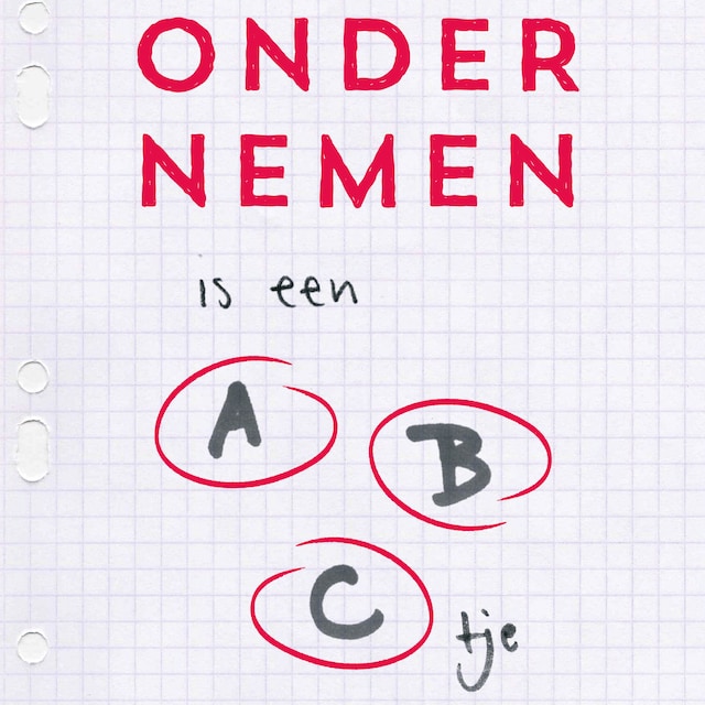 Book cover for Ondernemen is een ABC'tje